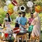 28PCS Sports Foil Balloon Set – 18 Inch Mylar Basketball, Soccer, Baseball, Volleyball, Football & Golf Balloons for Sports Themed Birthday Party Decorations